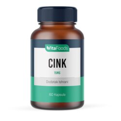 VITAFOODS Cink Glukonat 15mg Cene