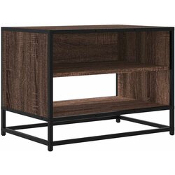 Maison Chic ormarić Smeđi hrast 61x40x46 cm Konstruirano drvo i metal Cene