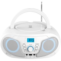 Silva Schneider MPC 25.4 USB beli PLL in Prenosni radio/CD-predvajalnik/USB MP3 FM-PLL, CD-R, CD-RW, USB Cene
