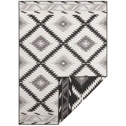 NORTHRUGS Črno-krem zunanja preproga Malibu, 170 x 120 cm Cene