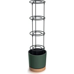 Home Grower" lonec za gojenje paradižnika z oporo za vzpenjanje, zelena - ⌀ 29 cm Cene