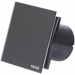 Texo ventilator za kupatilo air pro flat black glass 100 Cene