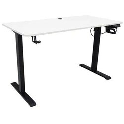 Ikonka KX2640 električni nastavljiv delovni stol 120 × 60 cm – bela Cene