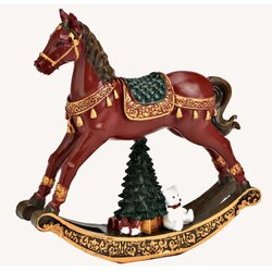 Viter novogodišnja figura konjić braon ( 10044657 ) Cene