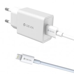 DEVIA kućni punjač smart series 2A charger suit with lightning cable V3 Cene