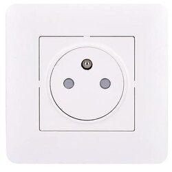 solight 5B142 − Utičnica SLIM PUSH, bela Cene