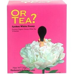 Or Tea? Bio Lychee White Peony - Pakiranje po 10 vrečk Cene