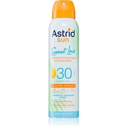 Astrid Sun Coconut Love nevidno pršilo za sončenje SPF 30 z visoko UV zaščito 150 ml Cene