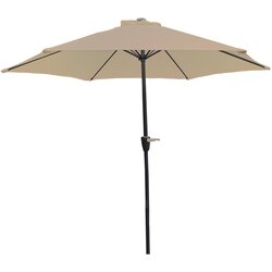  aluminijumski suncobran 270 cm bež Cene