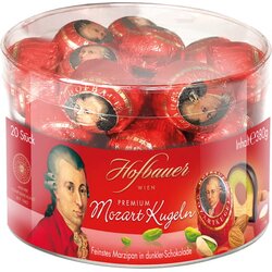 Mozart kroglice - Temna čokolada, v škatli Cene