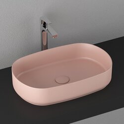 Isvea 1962 Italia infinity nadgradni lavabo 55cm salmon Cene