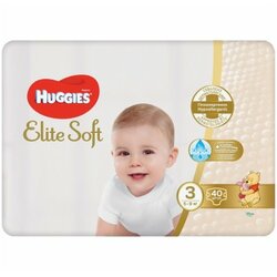 Huggies pelene za decu elite soft 3 5-9KG 40/1 Cene