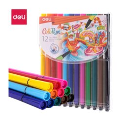 Deli FLOMASTERI COLORUN heksagonalni u pvc etuiu 1/12 EC157-12 Cene