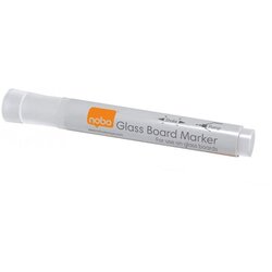 Nobo Marker za stekleno tablo Nobo, bel, 4 kosi Cene