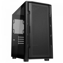 Cougar uniface mini black pc case mini tower ( CGR-55C9B ) Cene