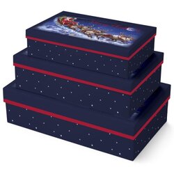 Viter novogodišnja kutija flying santa l ( X34391BX-3 ) Cene