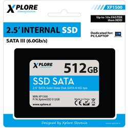 Xplore SSD DISK XP1500 512GB SSD DISK XP1500 512GB Cene