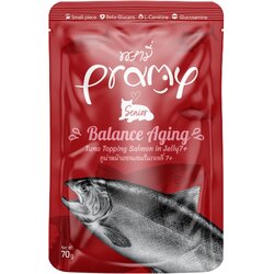 Pramy Cat Balance Ageing tuna sa preljevom od lososa u želeu 7+ 70 g Cene