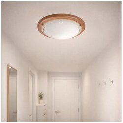 Brilagi stropna svetiljka orbis 1xE27/60W/230V, prečnik 30 cm, od borovine Cene