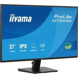 Iiyama Pro Lite X2792HSU-B1 27 inch IPS 4-side slim bezel, Green Choice, EyeComfort EyeSafe 2.0, 1920x1080 120Hz, 300cd m, Speakers, HDMI, Cene