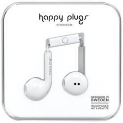 Happy Plugs Earbud Plus slušalice,Bijela Cene