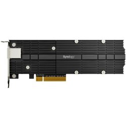 Synology M.2 SSD & 10GbE combo adapter card for performance acceleration ( E10M20-T1 ) Cene