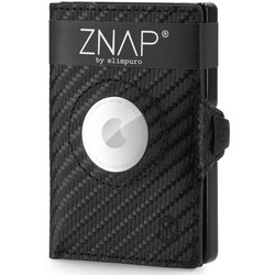 slimpuro ZNAP Airtag Denarnica, 12 kartic, predal za kovance, 9 x 1,8 x 6 cm (Š x V x G), zaščita RFID Cene