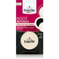 Schwarzkopf Palette Compact Root Retouch korektor za narastek in sive lase s pudrastim učinkom odtenek Black 3 g Cene