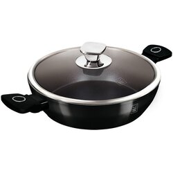 Kaufmax šerpa plitka sa poklopcem 28CM black vantage collection KM-0162 Cene