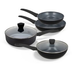 BE Living Set 4 tave Delight Black Cene