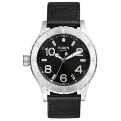 Nixon Analogne ure BLACKGATOR3820LEATHERA4671886 pisana Cene