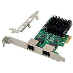E-green lan pci-ex realtek 8125B 2.5GBit 2-port Cene