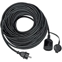 REV RITTER Gumeni produžni kabel (25 m, IP44, Crne boje, H05RR-F3G1,5) Cene