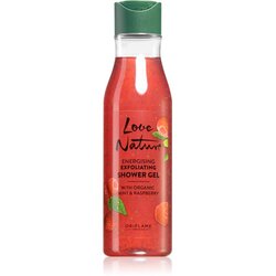Oriflame Love Nature Organic Mint & Raspberry eksfoliacijski gel za prhanje 250 ml Cene