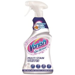 Vanish pre treater white sprej za uklanjanje fleka 500ml Cene