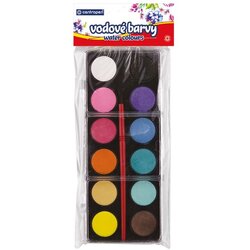 CENTROPEN vodene boje sa četkicom 12 komada 9541 Cene