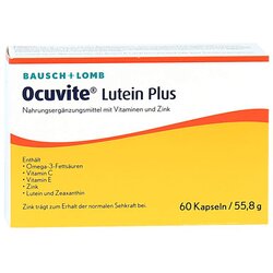 Bausch & Lomb ocuvite lutein plus 60 kapsula Cene