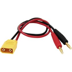 Reely polnilni kabel [2x banana moški konektor 4 mm - 1x moški konektor XT90] 30.00 cm RE-6799044, (20638365) Cene