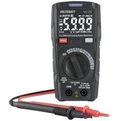 Voltcraft Digitalni multimetri VC-23 ročni multimeter digitalni CAT III 600 V Prikaz (štetje): 6000, (5000279426) Cene