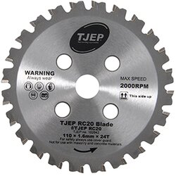 TJEP 102942 rezna ploča za sekač armature, 110mm, 24 zuba Cene