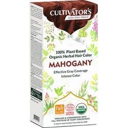 CULTIVATOR'S Organic Herbal Hair Color - Mahogany Cene