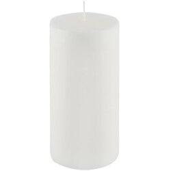 Ego Dekor Bela sveča Cylinder Pure, čas gorenja 123 h Cene