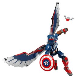 Lego Super Heroes - Figura novog Captaina Americe za slaganje (76296) Cijene
