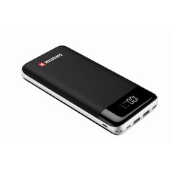Swissten black core power bank 30000 mah microusb / usb-c / lightning / qualcomm 3.0 power bank Cene