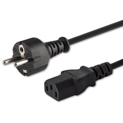 Savio 1.8 m Schuko (M) power cable – IEC C13 1.8m CL-138 Cene