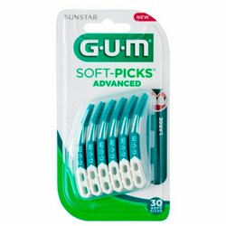 GUM soft picks advanced large silikonske čačkalice 30 kom Cene
