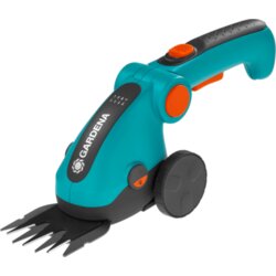 Gardena Komplet akumulatorskih škarij za travo ComfortCut Li + ročaj + kolesa Cene