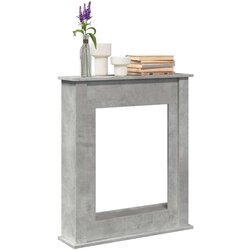vidaXL Okvir za kamin boja betona 75x20x87,5 cm od konstruiranog drva Cijene