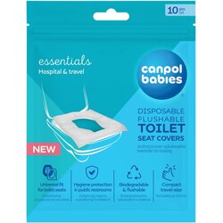 Canpol Toilet Seat Covers higienska podloga za WC-desko za enkratno uporabo 10 kos Cene