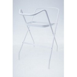 Tega metalni stalak za kadicu sa korpom 102cm,beli A010608 Cene